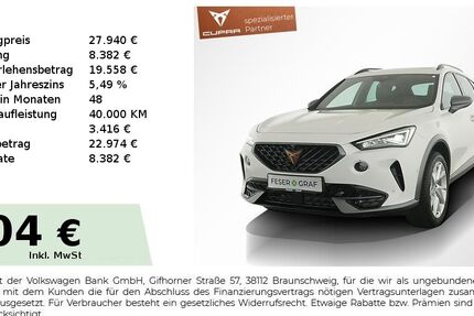 Cupra Formentor 33.750 km 27.940 &euro; Nürnberg 90441
