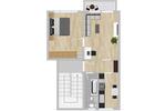 Etagenwohnung Riesa Neuweida - 2 Zimmer, 49 m&sup2;, 294&euro; | Angebot:26637289