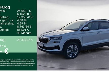 Skoda Karoq 50.559 km 24.350 &euro; Freiburg 79115