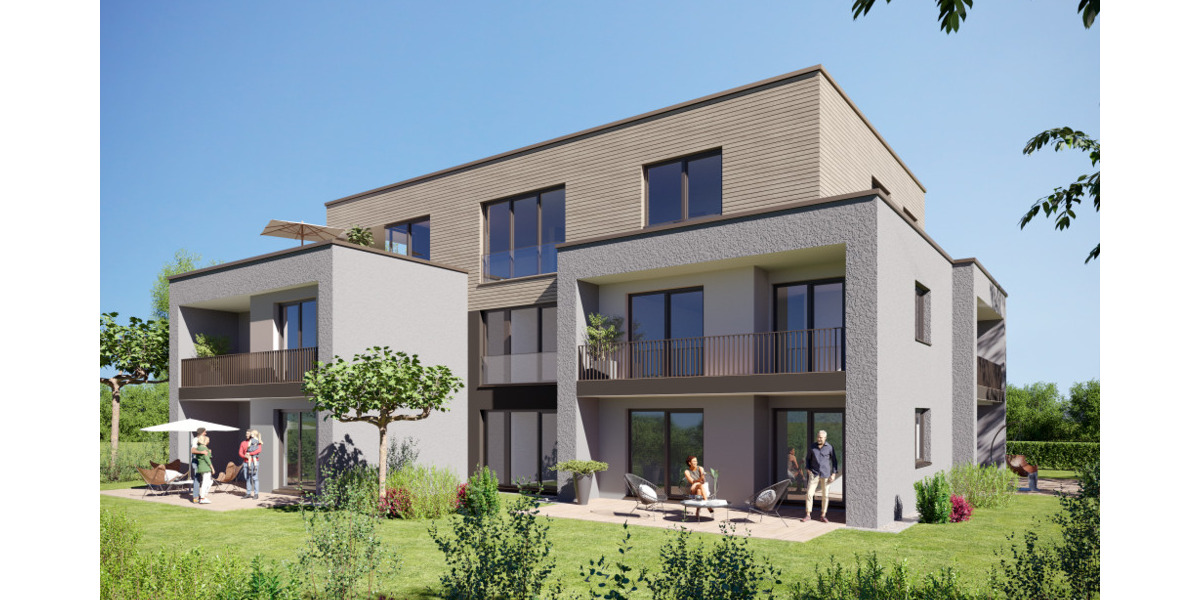 3-Zimmer Neubauwohnung 1.OG mit Balkon in schöner Lage in Bayreuth 3 zimmer