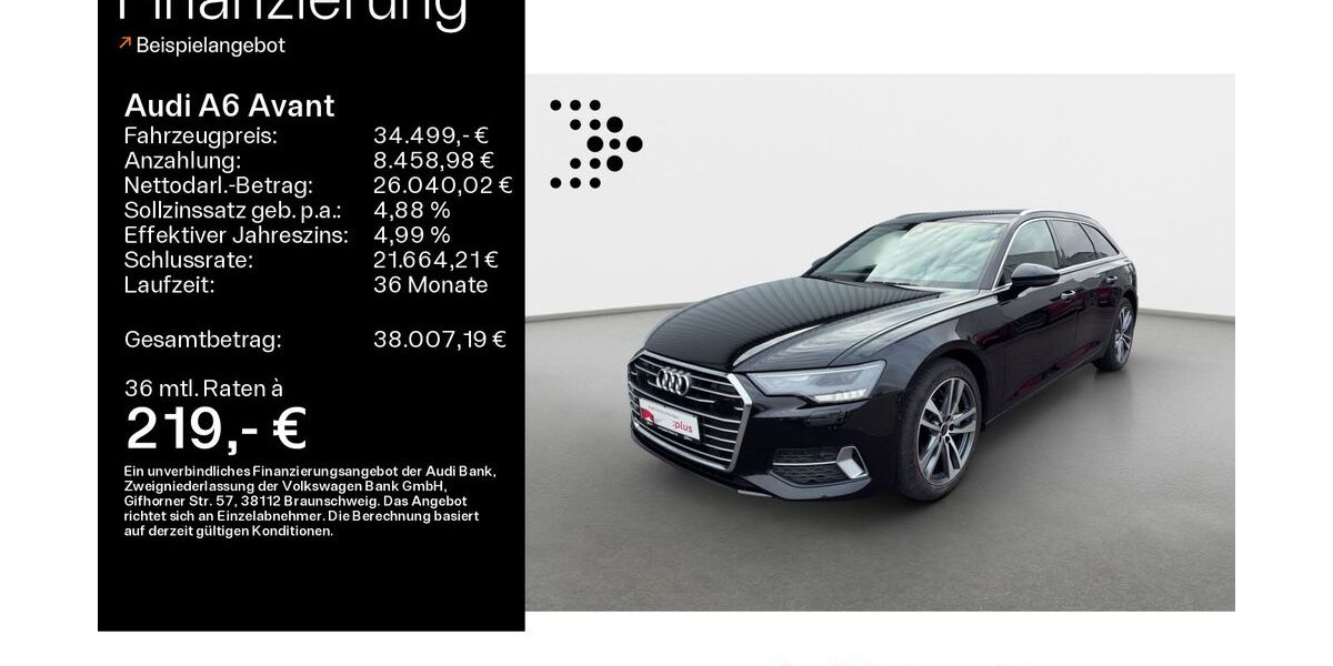 Audi A6 71.100 km 33.999 &euro; Linsengericht 63589