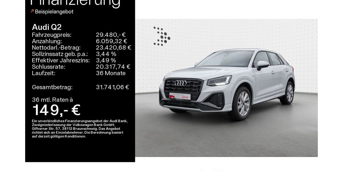 Audi Q2 27.151 km 29.480 &euro; Schweinfurt 97424
