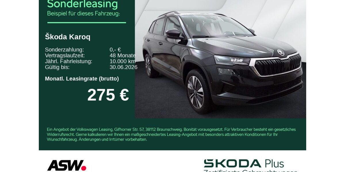 Skoda Karoq 19.990 km 31.460 &euro; Weinsberg 74189