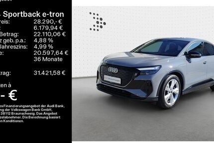 Audi Q4 e-tron 66.756 km 27.890 &euro; Heidenheim an der Brenz 89520