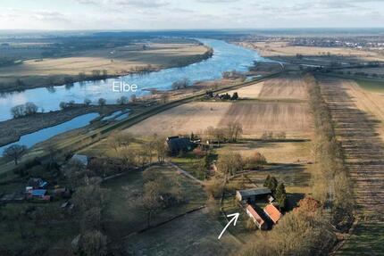 Resthof, Bauernhof, 4-Seiten-Hof,provisionsfrei, 10700qm Elbe 6 zimmer