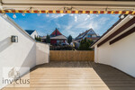 Coole 4-Zimmer-Maisonette-Wohnung mit Sonnenterrasse, Balkon u. Garage