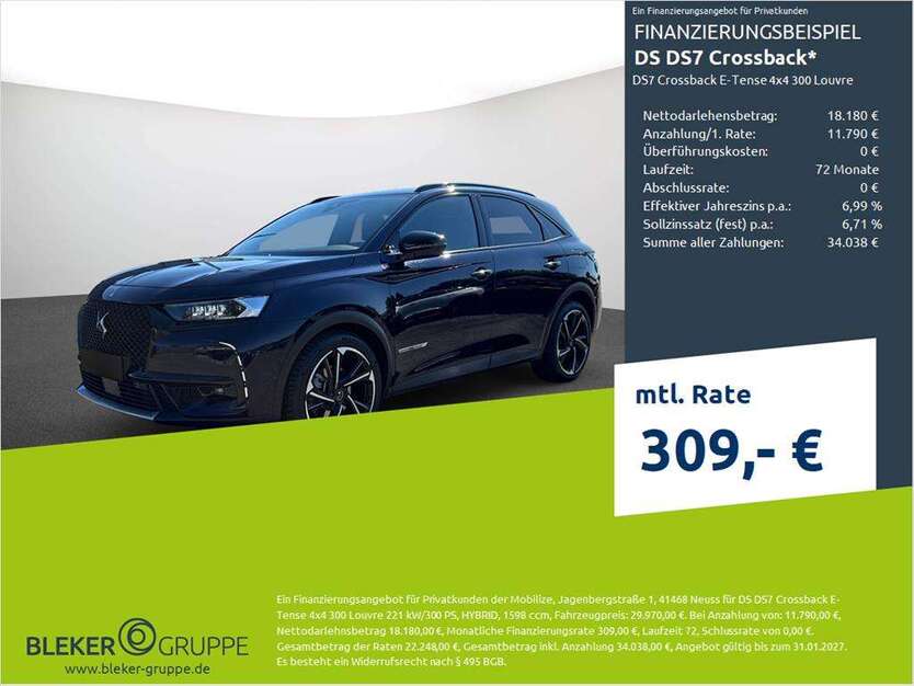 DS Automobiles DS 7 Crossback 41.449 km 29.970 € Dortmund 44263