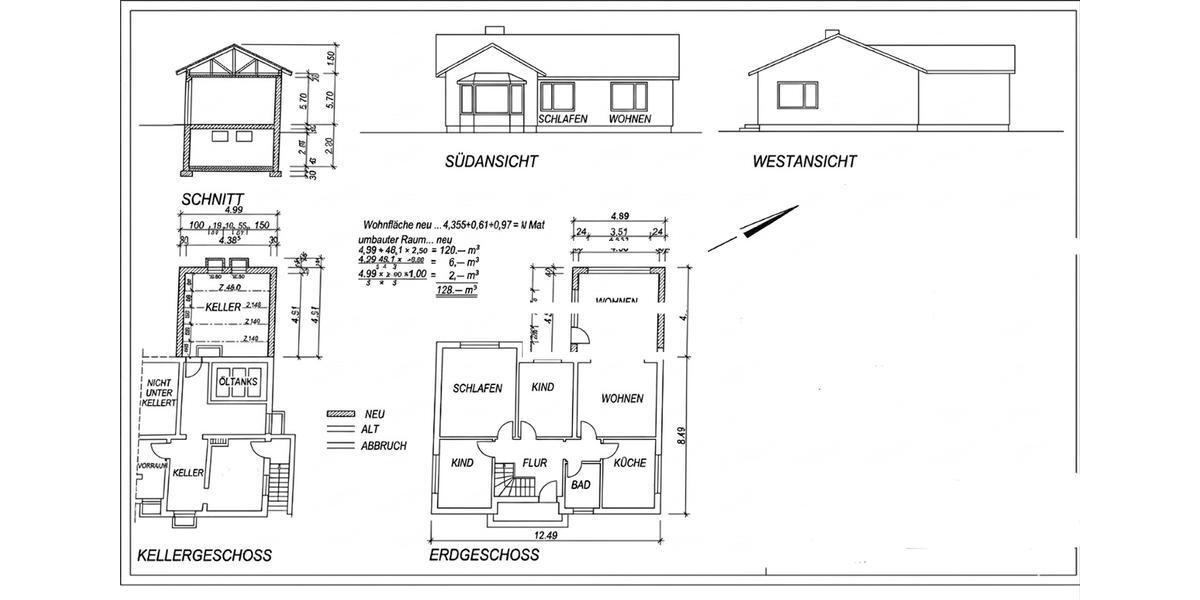 Einfamilienhaus Hemmoor - 4.5 Zimmer, 120 m&sup2;, 199.000&euro; | Angebot:26992013