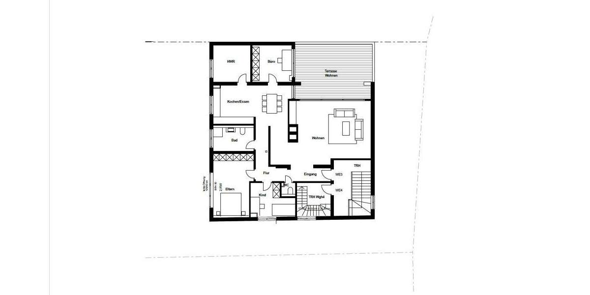Etagenwohnung Herten / Westerholt Westerholt - 4 Zimmer, 150 m&sup2;, 1.550&euro; | Angebot:23940916