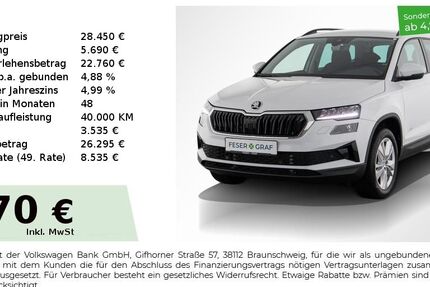 Skoda Karoq 11.600 km 28.450 &euro; Nürnberg 90441