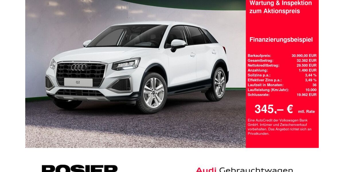 Audi Q2 12.918 km 30.990 &euro; Menden 58706