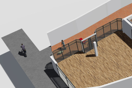 Top Gewerbefläche an Schwalm-Galerie – 110m² 17m Schaufenster zimmer