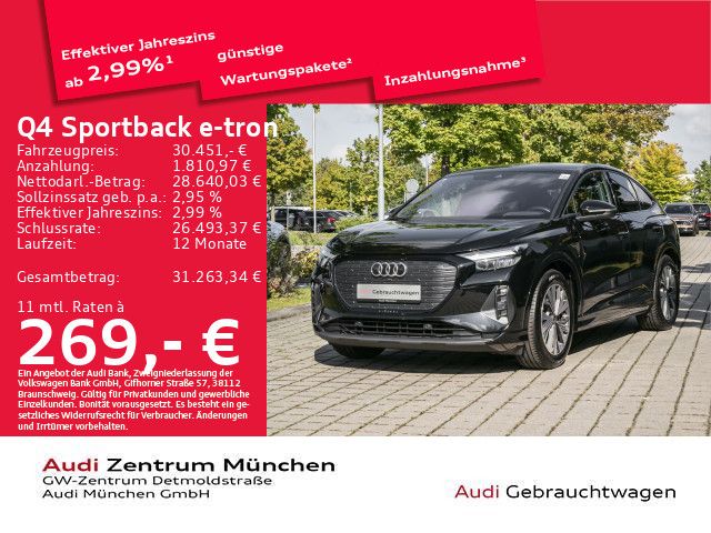 Audi Q4 e-tron 63.113 km 29.652 € München 80935