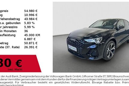Audi Q3 9.000 km 53.980 € Fürth 90763