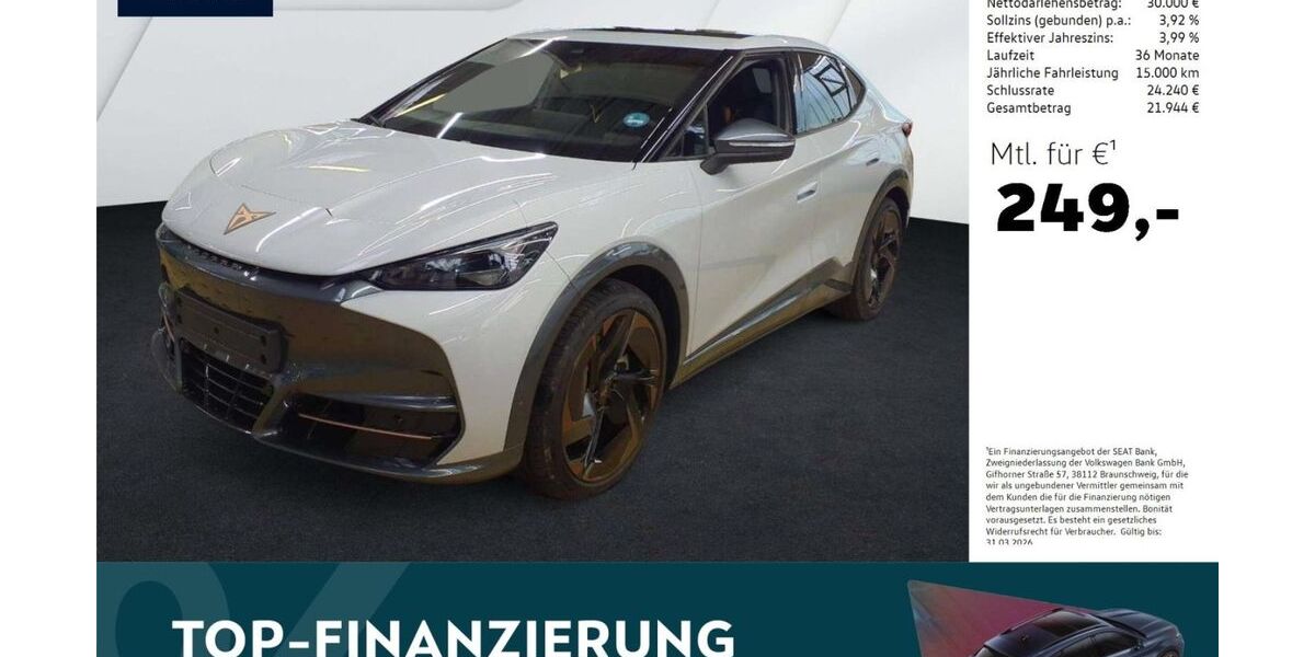 Cupra Tavascan 4.257 km 42.980 &euro; Neumarkt 92318