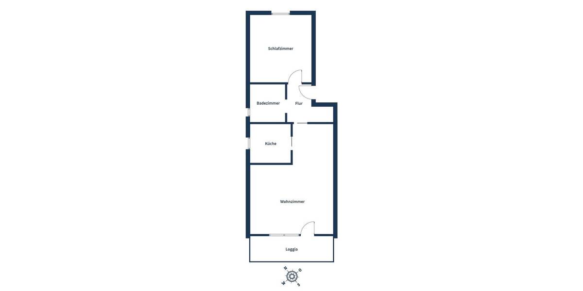 Etagenwohnung Hirzenhain Glashütten - 2 Zimmer, 54 m&sup2;, 79.000&euro; | Angebot:25773320