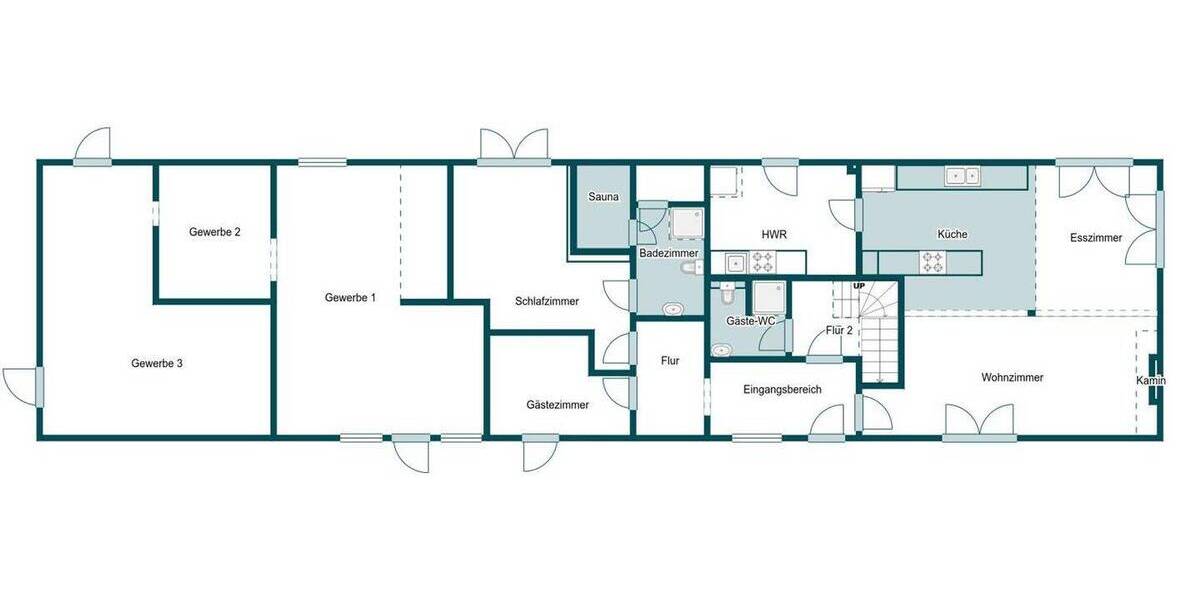 Mehrfamilienhaus, Wohnhaus Kappeln - 8 Zimmer, 204 m&sup2;, 499.000&euro; | Angebot:26245272