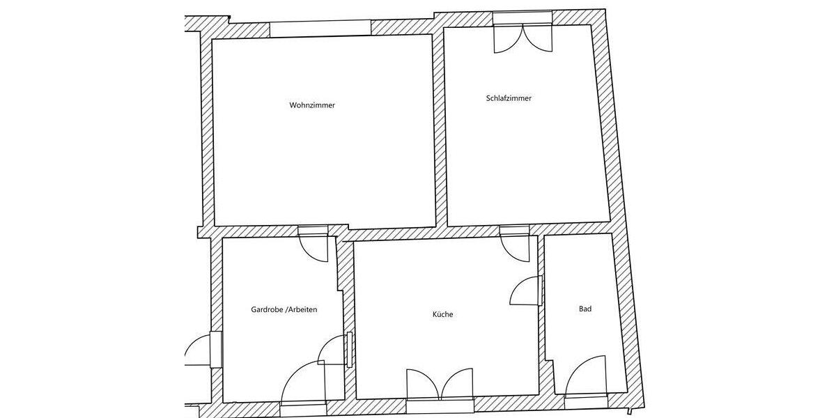 Erdgeschoßwohnung Görzke - 3 Zimmer, 73 m&sup2;, 580&euro; | Angebot:26626025