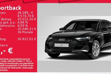 Audi A3 20.209 km 28.589 &euro; Eching 85386