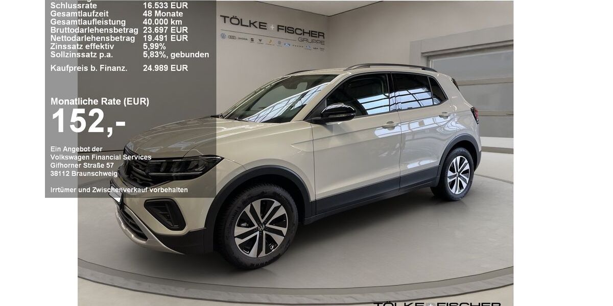VW T-Cross 1.466 km 24.989 &euro; Krefeld 47805