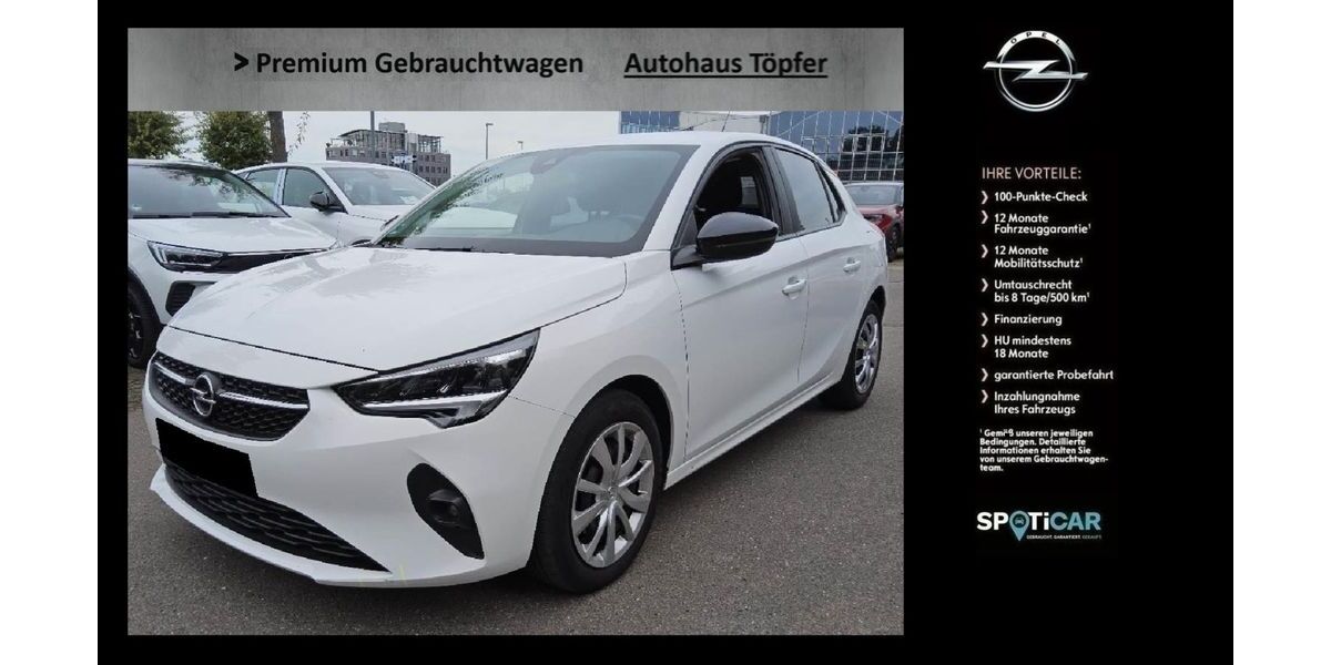 Opel Corsa 59.800 km 14.450 &euro; Luckau 15926