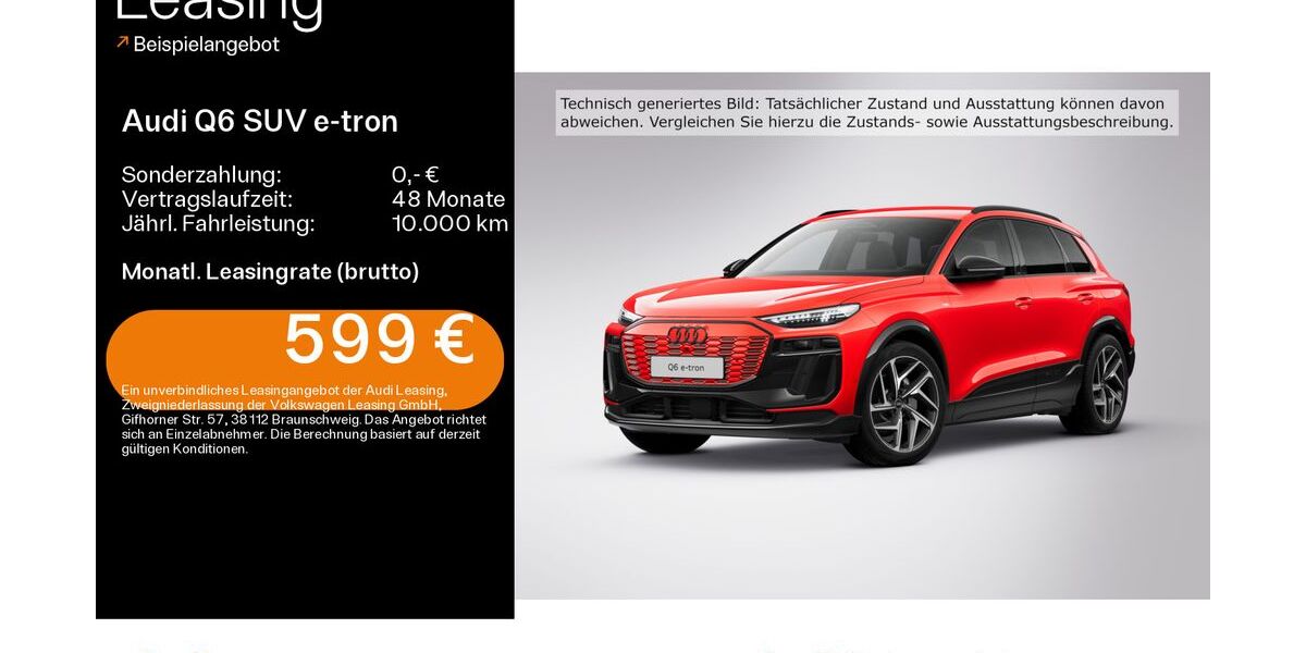 Audi Q6 e-tron 8.100 km 70.169 € Hanau 63452