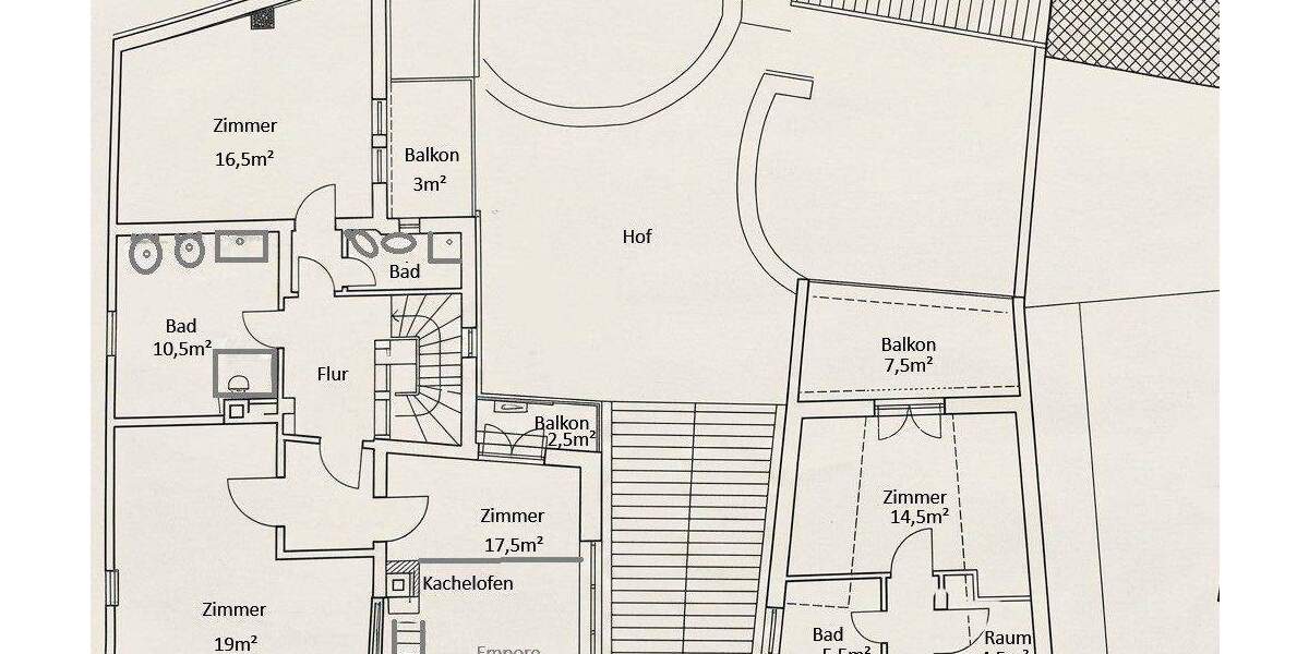 Gewerbeobjekt Köln Zündorf - 8 Zimmer, 234 m&sup2;, 3.000&euro; | Angebot:26346351