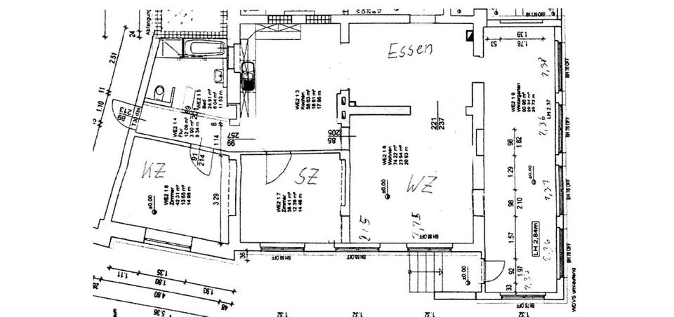 Erdgeschoßwohnung Oderberg - 3 Zimmer, 125 m&sup2;, 750&euro; | Angebot:25532550