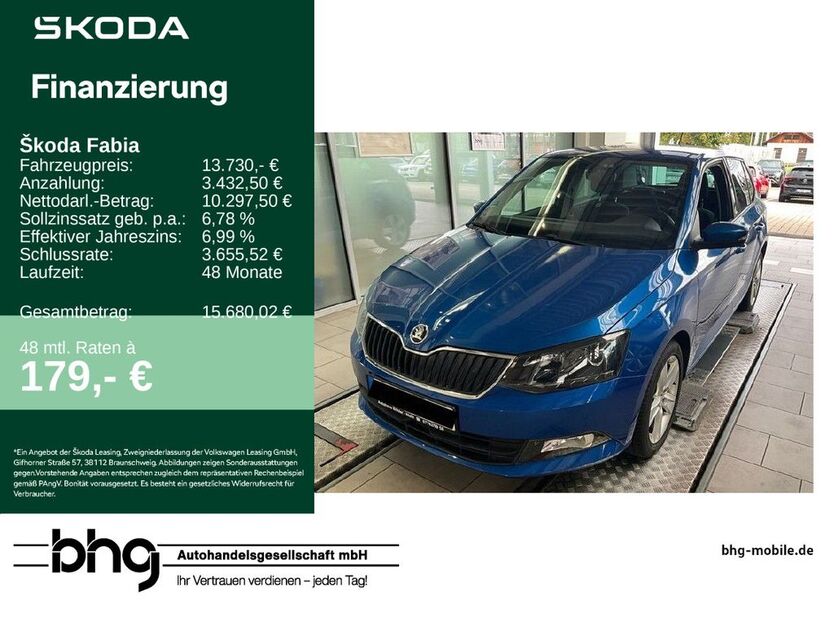 Skoda Fabia 50.000 km 13.730 € Lörrach 79540
