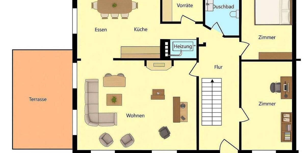 Doppelhaushälfte Lehre Essenrode - 7 Zimmer, 216 m&sup2;, 375.000&euro; | Angebot:23533556