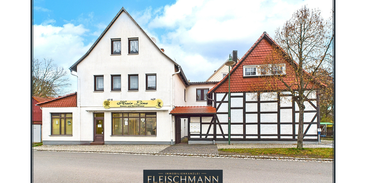 Ihr Investment-Angebot: Wohn- & Geschäftshaus mit Fachwerk-Charme in Tambach-Dietharz - Gewerbeobjekt Tambach-Dietharz Dietharz | Angebot:25780074