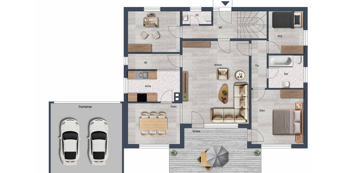 Bungalow Ansbach Eyb - 6 Zimmer, 134 m&sup2;, 449.000&euro; | Angebot:26473145