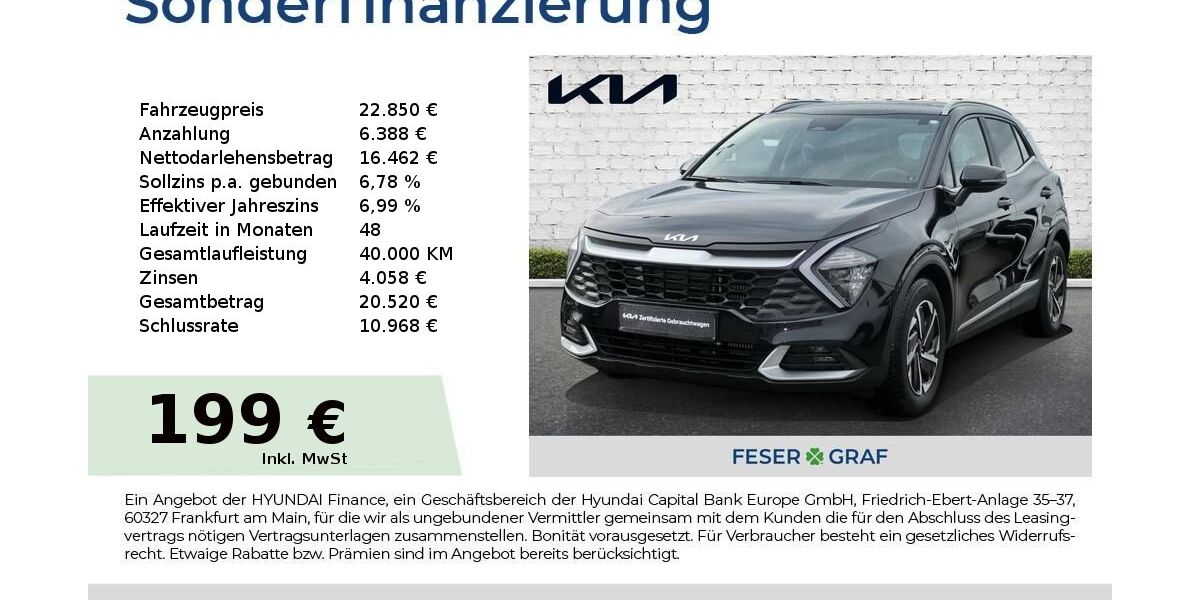 Kia Sportage 22.345 km 22.850 &euro; Roth 91154