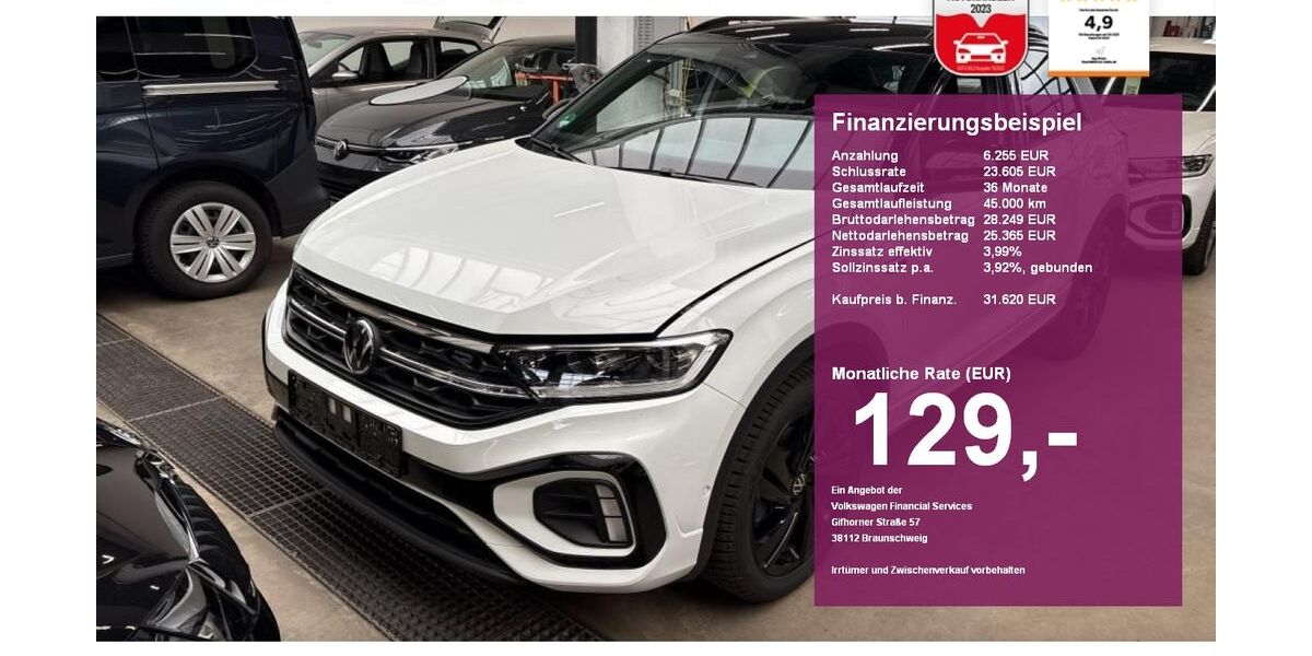 VW T-Roc 9.700 km 31.620 &euro; Albbruck 79774