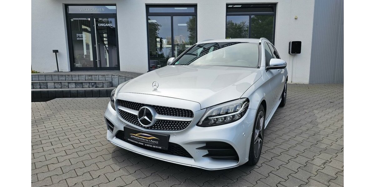 Mercedes-Benz C 200 d T AMG Line LED LEDER NAVI AHK AUS 2.HAND 27.850 km 29.990 &euro; Löhne 32584