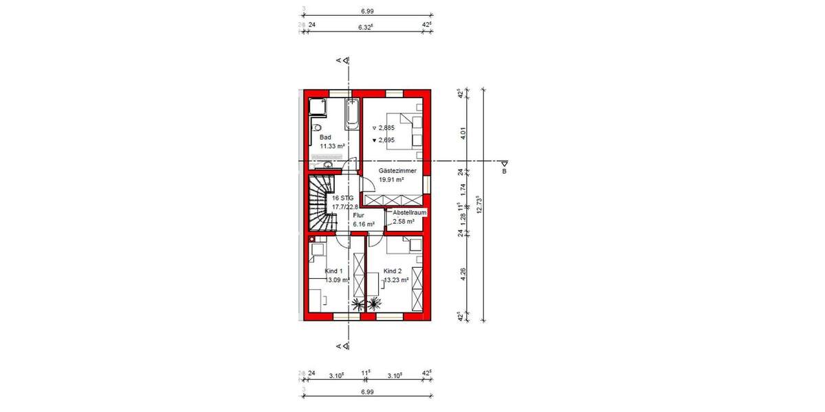 Doppelhaushälfte Röthenbach a.d.Pegnitz Röthenbach - 6 Zimmer, 185 m&sup2;, 920.000&euro; | Angebot:25659263