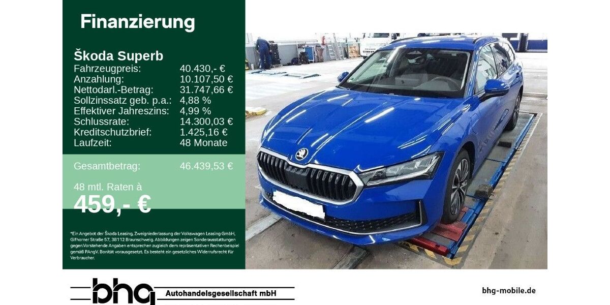 Skoda Superb 37.709 km 40.430 &euro; Freudenstadt 72250
