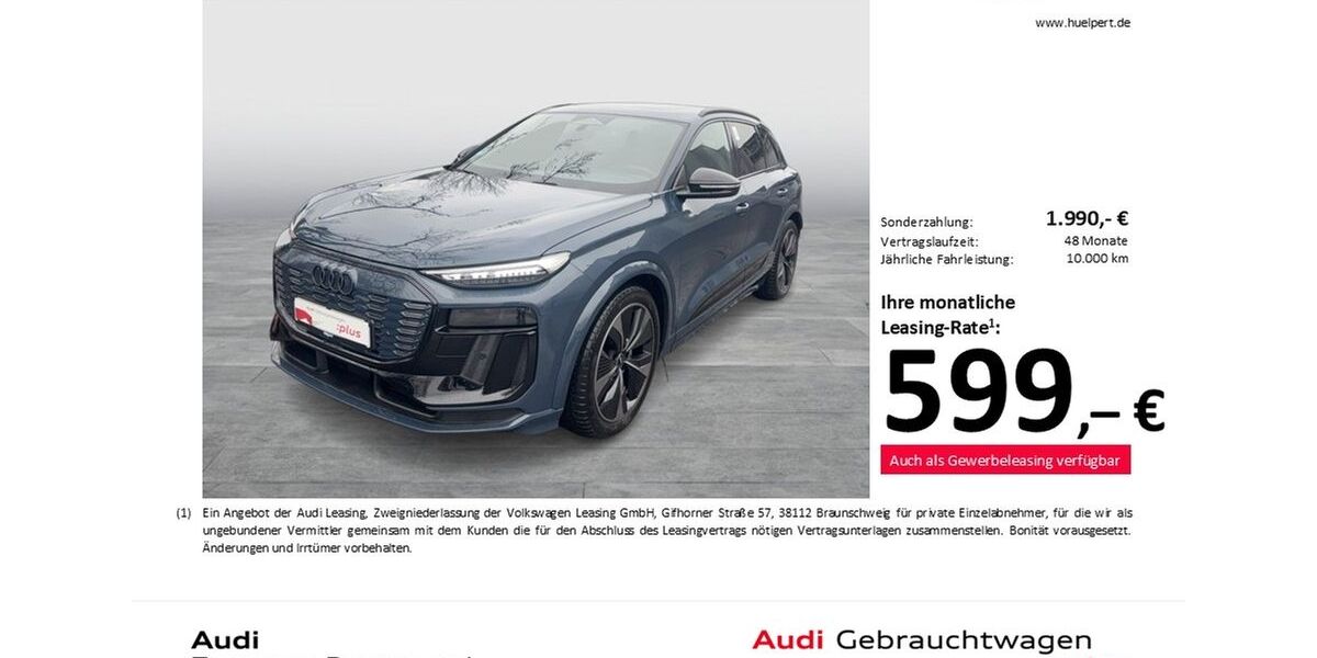 Audi Q6 e-tron 18.489 km 68.555 &euro; Dortmund 44143