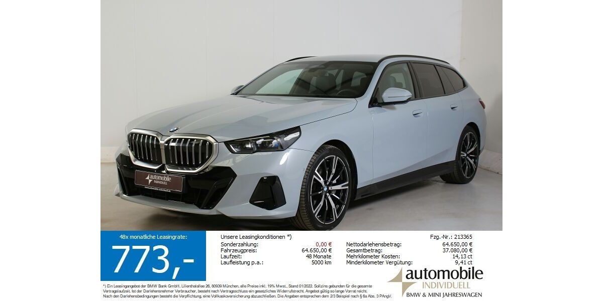 BMW 540 26.100 km 59.640 &euro; Paderborn 33100