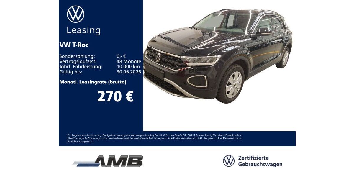 VW T-Roc 11.010 km 24.880 &euro; Borna 04552