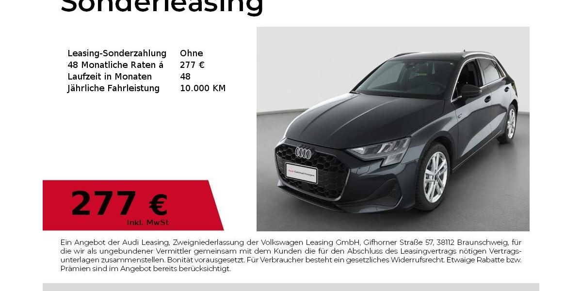 Audi A3 11.207 km 31.490 &euro; Dessau-Roßlau 06844