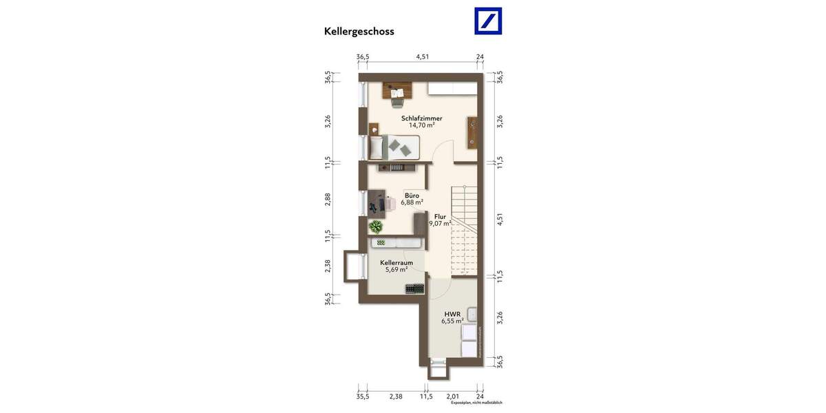 Doppelhaushälfte Drei Gleichen - 5 Zimmer, 120 m&sup2;, 195.000&euro; | Angebot:25686663