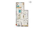 Etagenwohnung Rheinbach - 3 Zimmer, 94 m&sup2;, 1.254&euro; | Angebot:26042952
