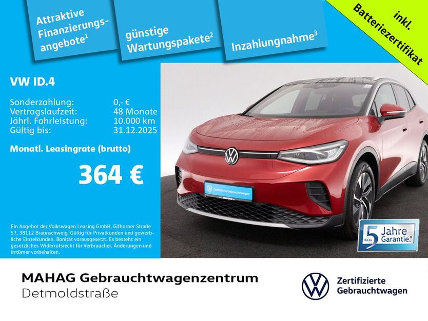 VW ID.4 7.907 km 37.485 € München 80935
