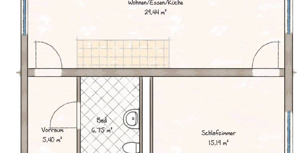 Etagenwohnung Berchtesgaden - 2 Zimmer, 56 m&sup2;, 1.030&euro; | Angebot:26291246