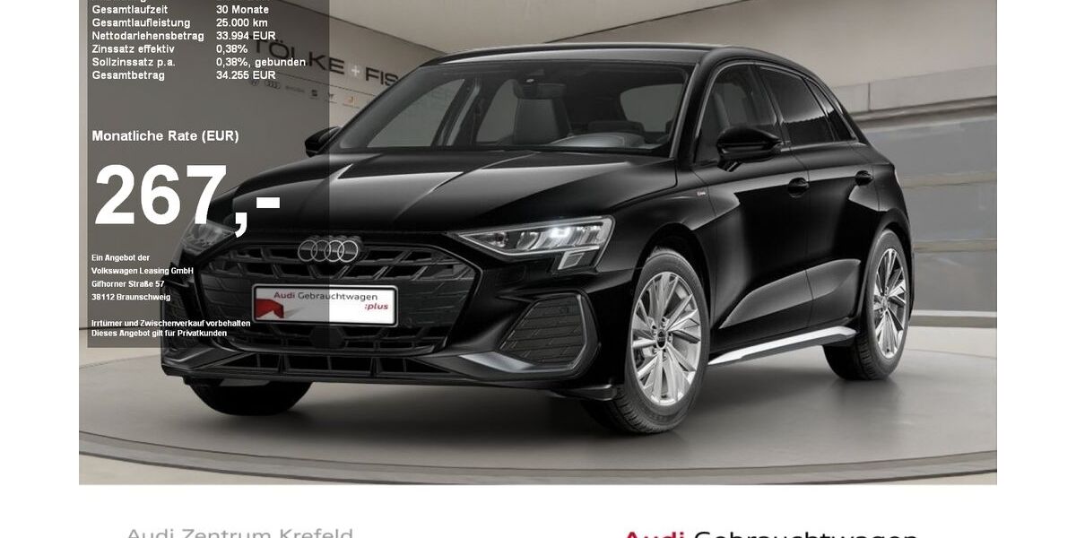 Audi A3 27.831 km 32.998 &euro; Krefeld 47805