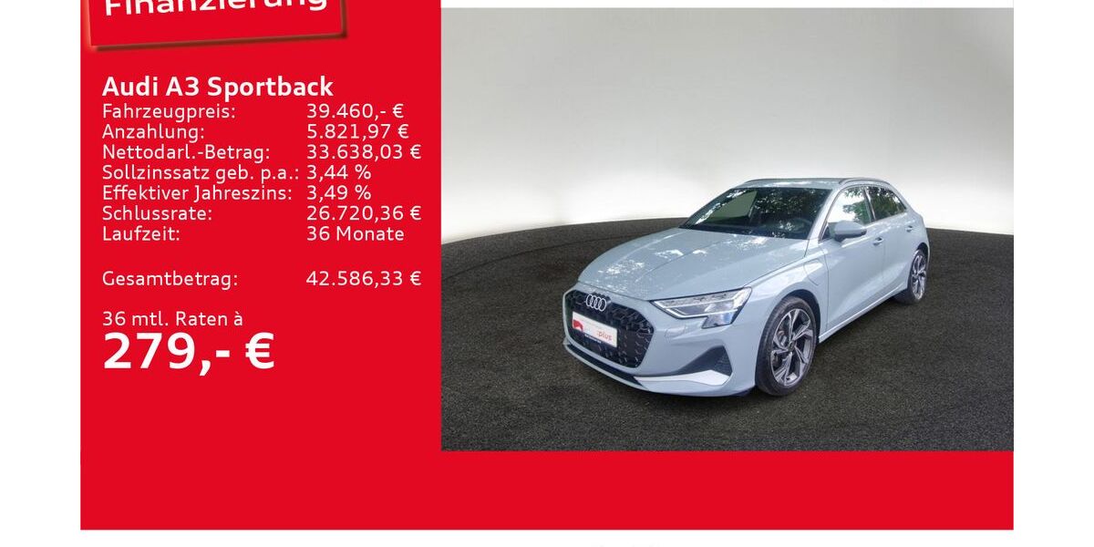 Audi A3 9.512 km 39.460 &euro; Ulm 89073