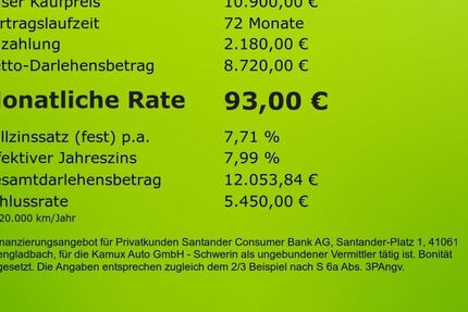 Opel Astra 115.549 km 10.900 € Schwerin 19055