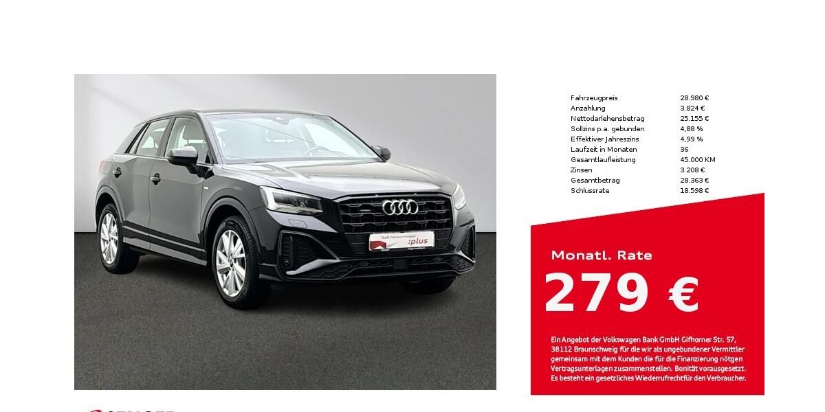 Audi Q2 36.718 km 28.480 &euro; Lingen 49809