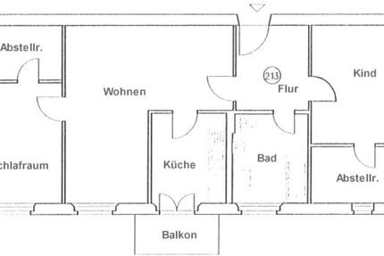 Wohnung Bad Freienwalde (Oder) - 3 Zimmer, 91 m&sup2;, 679&euro; | Angebot:24521464